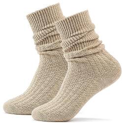 Stockerpoint Herren Kurze Trachtensocken 1er Pack (Modell: OC-Ludwig) Natur 39-42 von Stockerpoint