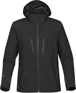 Stormtech Herren Patrol Softshell Jacke, Schwarz/Kohle, XXL von Stormtech