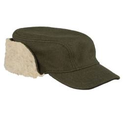 Stormy Kromer Bergland Cap - Men’s Winter Guide Hat with Ear Flaps Olive von Stormy Kromer