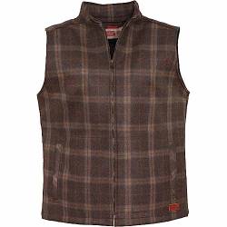 Stormy Kromer The Ironwood Vest Herren Winterweste mit Reißverschluss, Oberbekleidung für kaltes Wetter, Century Plaid, X-Large von Stormy Kromer