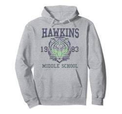 Netflix Stranger Things Hawkins Middle School 1983 Tiger Pullover Hoodie von Stranger Things
