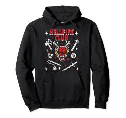 Stranger Things 4 Hellfire Club Icon Collage Pullover Hoodie von Stranger Things