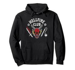Stranger Things 4 Hellfire Club Skull & Weapons Pullover Hoodie von Stranger Things