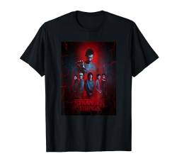 Stranger Things 4 Season Poster Group Shot T-Shirt von Stranger Things