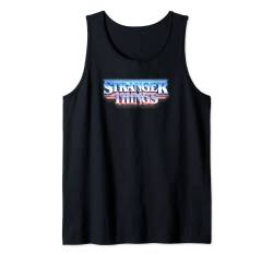 Stranger Things 80's Movie Title Style Retro Logo Tank Top von Stranger Things