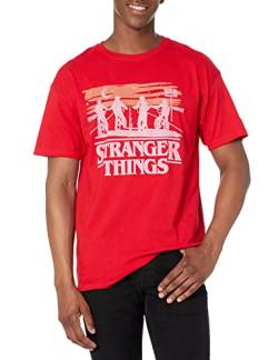 Stranger Things - Jank Drawing Men's Crew neck Red XL von Stranger Things