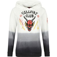 Stranger Things Kapuzenpullover - Hellfire Club - S bis XXL - für Damen - Größe L - schwarz/weiß  - EMP exklusives Merchandise! von Stranger Things