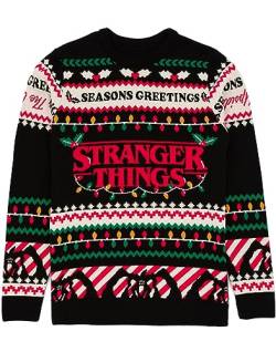 Stranger Things Strickpullover Erwachsene Weihnachtspullover Herren und Damen L von Stranger Things