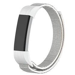 Strap-it Nylonarmband Grau - Passend für Fitbit Alta - Armband für Smartwatch - Ersatzarmband von Strap-it