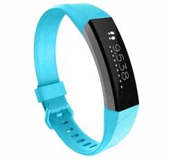 Strap-it Silikonarmband Blau - Passend für Fitbit Alta - Armband für Smartwatch - Ersatzarmband von Strap-it