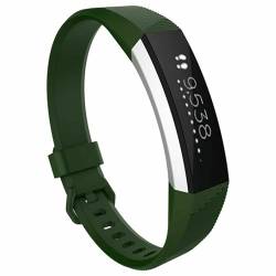 Strap-it Silikonarmband Grün - Passend für Fitbit Alta - Armband für Smartwatch - Ersatzarmband von Strap-it