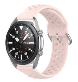 Strap-it Silikonarmband Rosa - Passend für Samsung Galaxy Watch 3-45mm - Armband für Smartwatch - Ersatzarmband von Strap-it