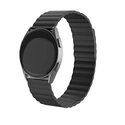Strap-it Silikonarmband Schwarz - Passend für OnePlus Watch - Armband für Smartwatch - Ersatzarmband von Strap-it