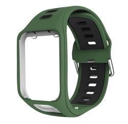 Strap-it Sport Grün - Passend für TomTom Spark - Armband für Smartwatch - Ersatzarmband von Strap-it