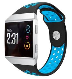 Strap-it Sportarmband Blau - Passend für Fitbit Ionic - Armband für Smartwatch - Ersatzarmband von Strap-it