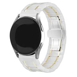 Strap-it stahlarmband Gold - Passend für Huawei Watch GT 3 - Armband für Smartwatch - Ersatzarmband - Huawei GT 3 Pro 43mm Edelstahl - für Damen und Herren - Zubehör passend für Huawei Watch GT 3 von Strap-it