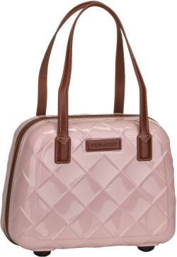 Stratic Leather & More Beauty Case  in Rosé (15 Liter), Kulturbeutel von Stratic