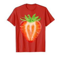 Erdbeere T-Shirt Erdbeere Trachtenhemd T-Shirt von Strawberry Costume Shirts