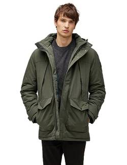 Street One MEN Herren D201852 Parka, Dark Forest Green, M von Street One MEN