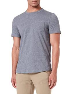 Street One MEN Herren D317730 Baumwollshirt, Steel Grey Melange, M von Street One MEN