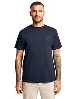 Street One MEN Herren D319761 Kurzarmshirt, Night Blue, Large von Street One MEN