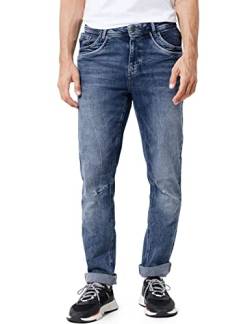 Street One MEN Herren D375531 Jeanshose, real Blue Heavy Random wash, W31/L32 von Street One MEN