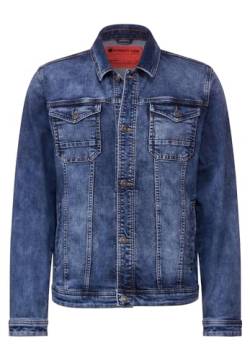 Street One Men Herren Mittelblaue Jeansjacke von Street One Men