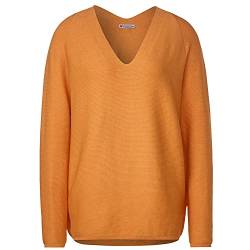 STREET ONE Damen 301259 Raglanpullover Pullover, Soft Foxy Caramel Melange, 38 von Street One