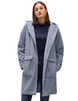 STREET ONE Damen A201866 Übergangsjacke mit Fischgrät-Muster, Arctic Blue, 38 von Street One