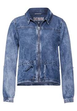 STREET ONE Damen A211611 Jeansjacke, Authentic Blue Indigo wash, 36 von Street One