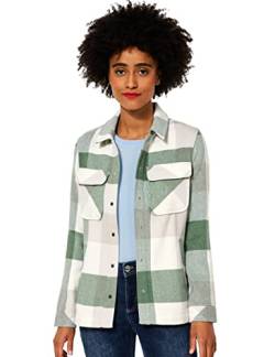 STREET ONE Damen A211694 Übergangsjacke, Washed Olive, 40 von Street One