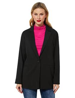 STREET ONE Damen A211770 Longblazer, Black, 34 von Street One