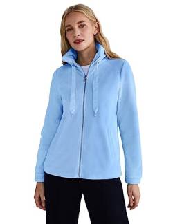 STREET ONE Damen A211845 Fleecejacke, Bay Blue, 34 von Street One