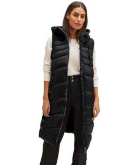 STREET ONE Damen A220195 Steppweste Lang, Black, 40 von Street One