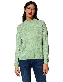 STREET ONE Damen A302182 Strickpullover, Clary Mint Melange, 38 von Street One