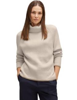 STREET ONE Damen A302415 Rollkragenpullover, Beige, 40 von Street One