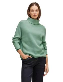 STREET ONE Damen A302415 Rollkragenpullover, Grün, 40 von Street One