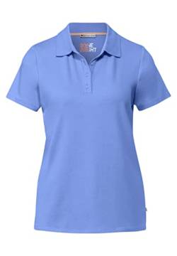 STREET ONE Damen A317791 Poloshirt T-Shirt, Dream Blue, 38 von Street One