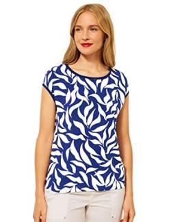 STREET ONE Damen A317792 Sommertop, AW Lake Blue, 36 von Street One