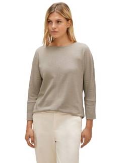 STREET ONE Damen A320565 T-Shirt 3/4 Arm, Spring Sand Melange, 34 von Street One