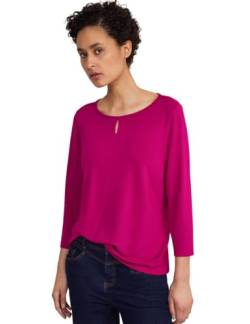 STREET ONE Damen A321369 Basic T-Shirt, Magnolia pink, 40 von Street One