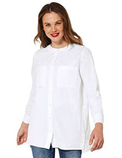 STREET ONE Damen A343441 Longbluse, White, 40 von Street One