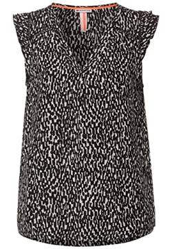 STREET ONE Damen A343966 Blusentop, Schwarz, 34 EU von Street One