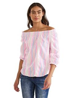 STREET ONE Damen A343993 Sommerbluse, Off White, 34 EU von Street One