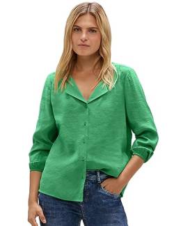 STREET ONE Damen A344207 Bluse Modal, Fresh Gentle Green, 38 von Street One