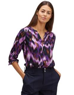 STREET ONE Damen A344350 Viskose Bluse, deep Pure Lilac, 38 von Street One