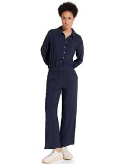 STREET ONE Damen A377590 Jumpsuit mit Straight Legs, deep Blue, 44W x 28L von Street One