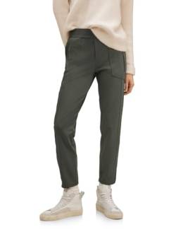 STREET ONE Damen Joggpants greyish atlantic green 42 von Street One