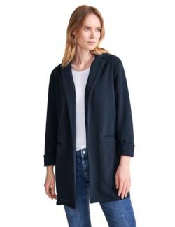 STREET ONE Damen Long Blazer, deep blue, 34 von Street One