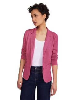 STREET ONE Damen Qr Basic Piqué Blazer, Magnolia pink, 44 von Street One